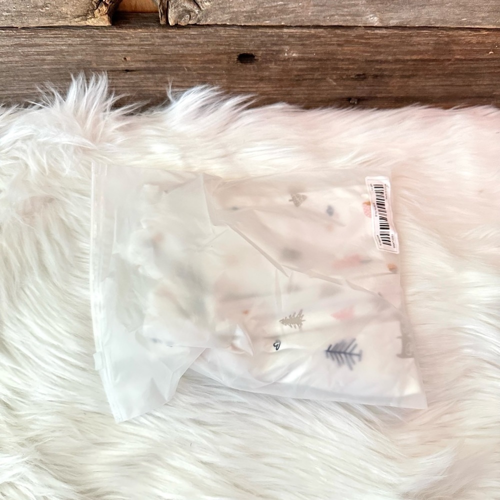 STAINF | 🐿️ Bamboo Convertible Zip Forest Friends Romper - Picture 6 of 6